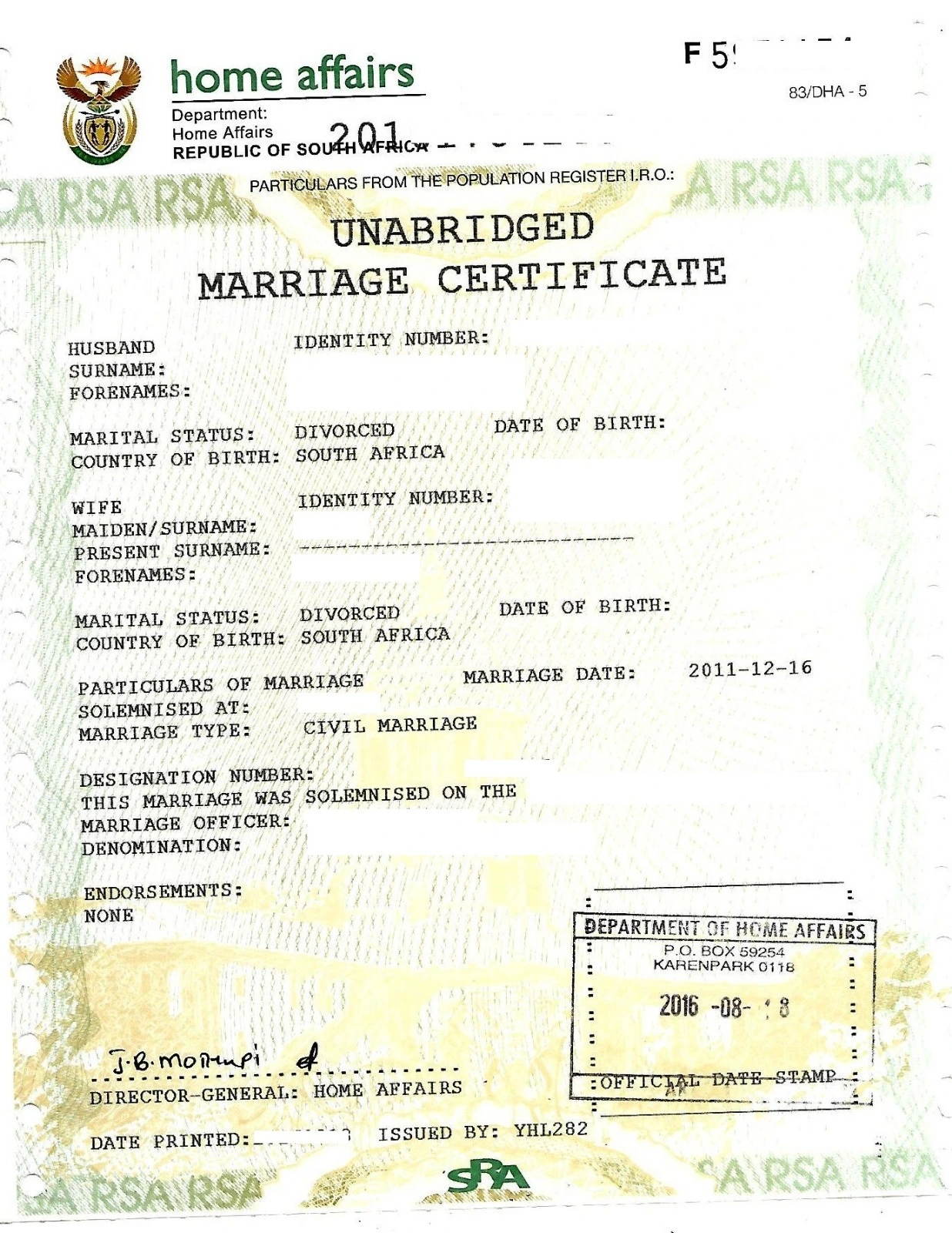 Unabridged Marriage Certificate.webp